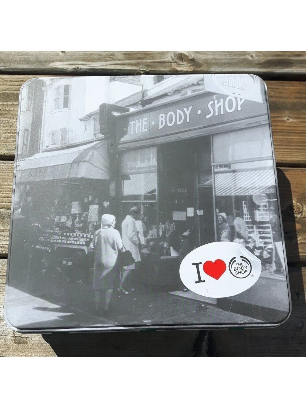 I Love the Body Shop Tin